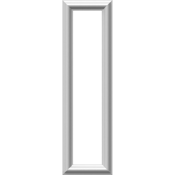 Ekena Millwork 8"W x 28"H x 1/2"P Ashford Molded Classic Wainscot Wall Panel PNL08X28AS-01 - main